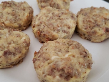Low Carb Sausage Egg Keto Muffins