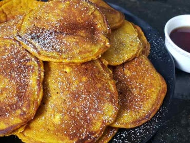 Perfect Pumpkin pancakes opt feature opt