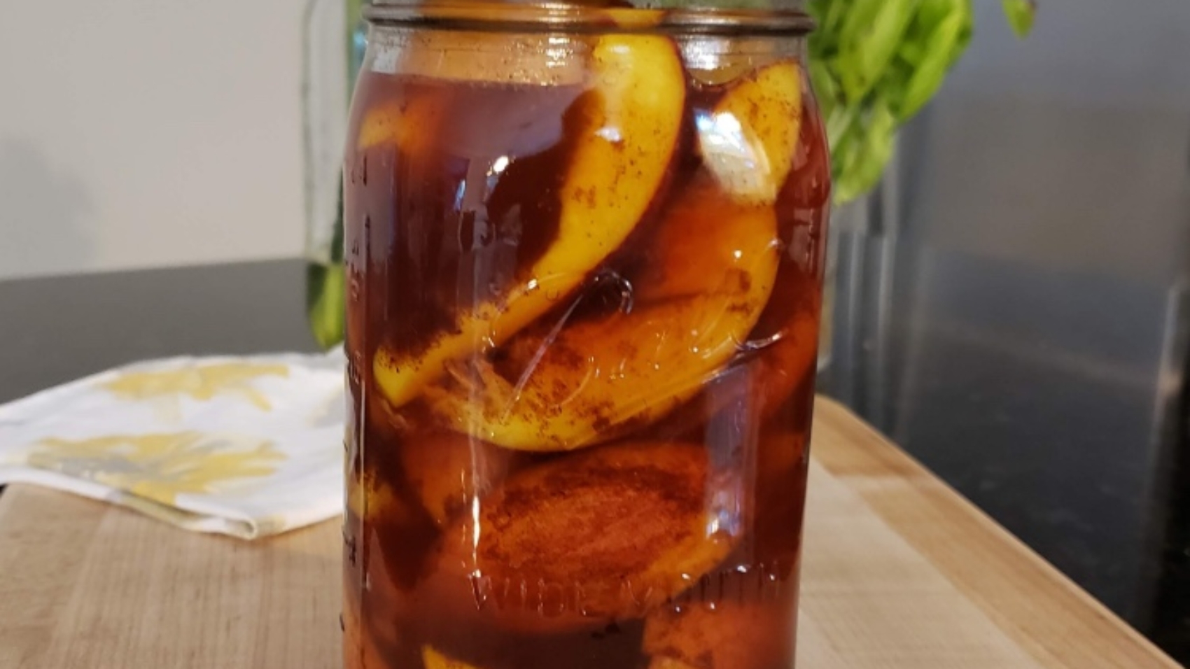 Peaches Jar