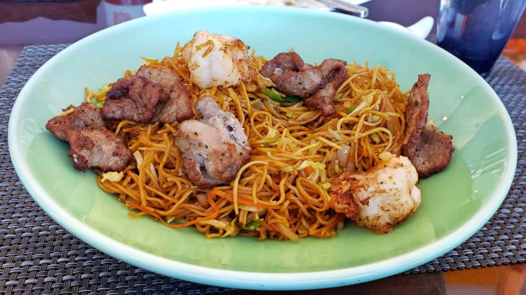 pan fried noodles dish