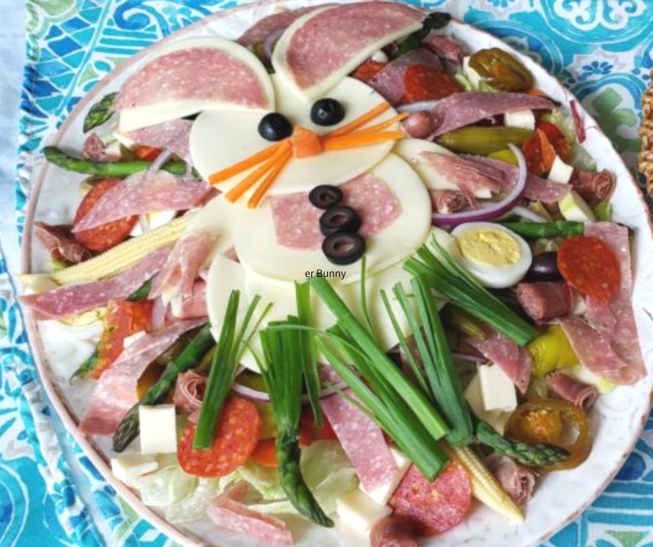 How to Make an Easter Bunny Antipasto that is Sure to Delight