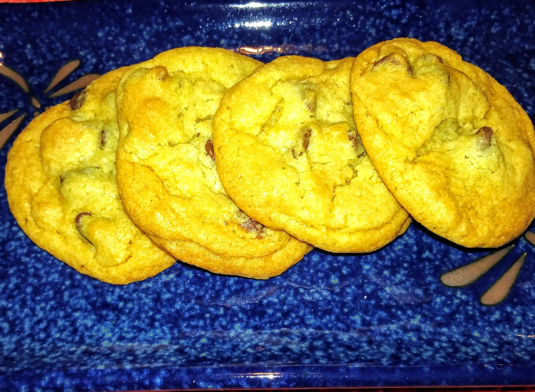 5 minute chocolate chip cookies