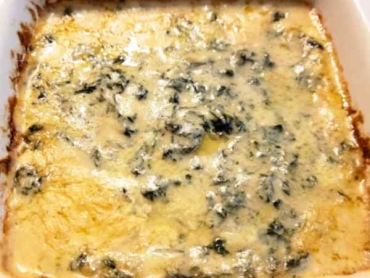 Kale and Spinach Au Gratin Opt