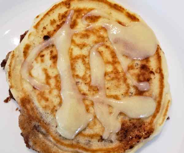 Cinnamon Roll Pancakes