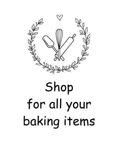 Rolling pin whisk and spatula with design